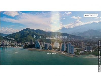 Apartamento de 1 alcoba en venta en Rodadero, Santa Marta, 27 m² · foto 10 de 19
