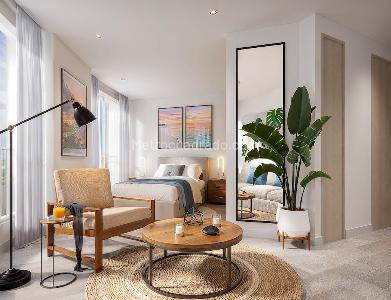 Apartamento de 1 alcoba en venta en Rodadero Sur, Santa Marta, 30 m² · foto 3 de 11