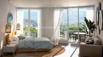 Apartamento de 1 alcoba en venta en Rodadero Sur, Santa Marta, 30 m² · foto 4 de 11