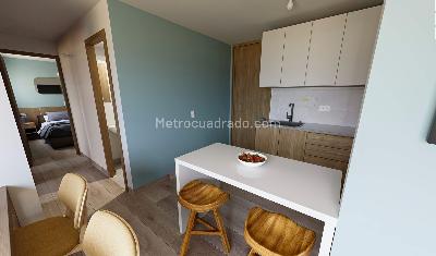 Apartamento de 2 alcobas en venta en Rionegro, Rionegro, 50 m² · foto 4 de 15
