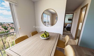 Apartamento de 2 alcobas en venta en Rionegro, Rionegro, 50 m² · foto 3 de 15
