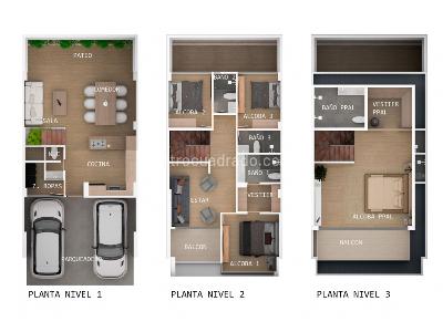 Casa de 3 alcobas en venta en Vereda Barro Blanco, Rionegro, 235 m² · foto 5 de 6