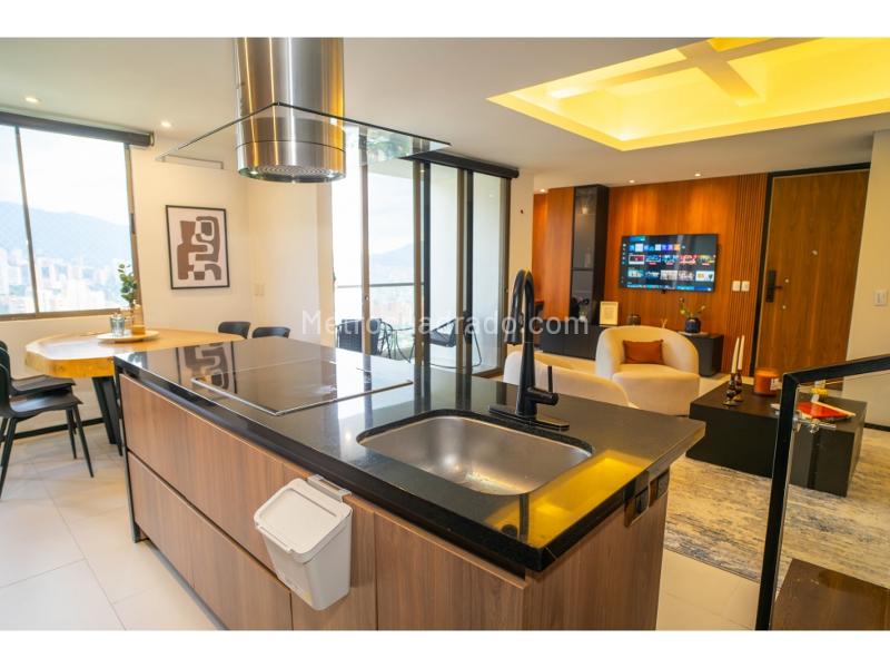 Apartamento Dúplex de 3 Alcobas con Vista a la Ciudad en Alto de Las Palmas - 4