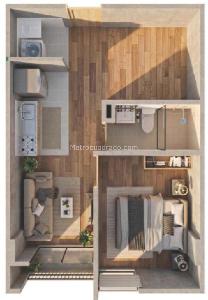 Apartamento de 2 alcobas en venta en La Estrada, Bogotá, 36 m² · foto 3 de 10