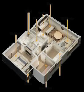 Apartamento de 3 alcobas en venta en Villa Gladys Sur, Bogotá, 41 m² · foto 5 de 6