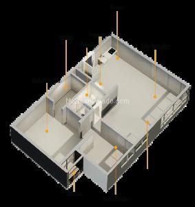 Apartamento de 3 alcobas en venta en Villa Gladys Sur, Bogotá, 41 m² · foto 6 de 6