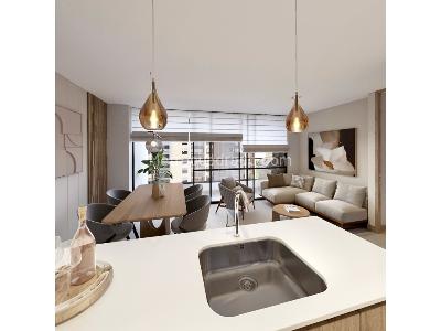 Apartaestudio en venta en Ciudad Del Rio, Medellín, 56 m² · foto 7 de 16