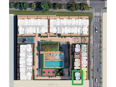 Apartaestudio en venta en Ciudad Del Rio, Medellín, 56 m² · foto 12 de 16