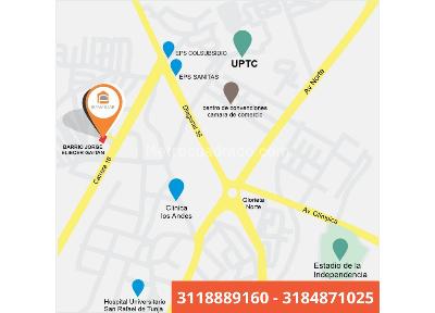 Apartamento de 2 alcobas en venta en Gaitan, Tunja, 66 m² · foto 2 de 9