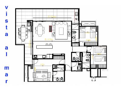 Apartamento de 3 alcobas en venta en Santa Marta Pozos Colorados, Santa Marta, 150 m² · foto 2 de 20