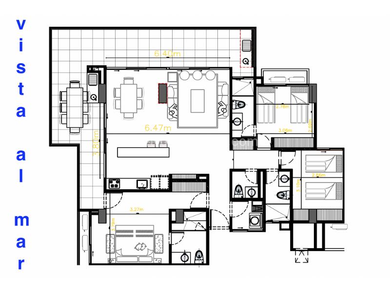 Piso – Santa Marta - Vista 3
