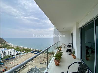 Apartamento de 2 alcobas en arriendo en Playa Salguero, Santa Marta, 120 m² · foto 3 de 20
