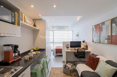Apartaestudio en arriendo en Sucre, Bogotá, 26 m² · foto 3 de 14