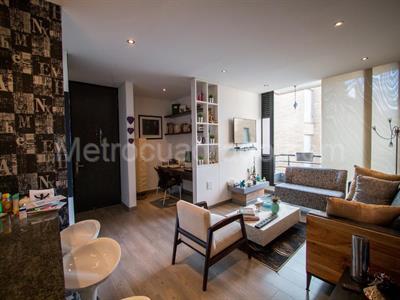 Apartaestudio en venta en Chico Navarra, Bogotá, 58 m² · foto 4 de 17