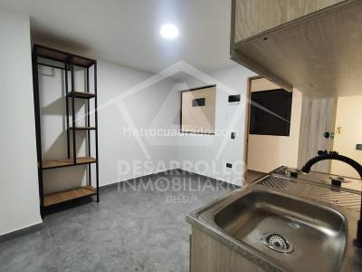 Apartaestudio en arriendo en El Dorado, Envigado, 18 m² · foto 4 de 5