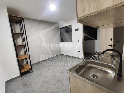 Apartaestudio en arriendo en El Dorado, Envigado, 18 m² · foto 2 de 4
