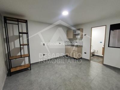 Apartaestudio en arriendo en El Dorado, Envigado, 20 m² · foto 2 de 4