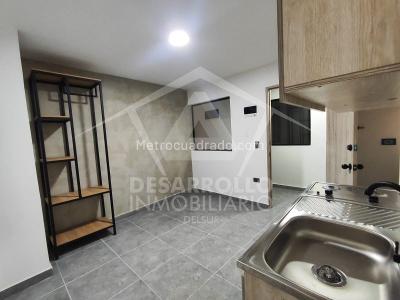 Apartaestudio en arriendo en El Dorado, Envigado, 18 m² · foto 4 de 4