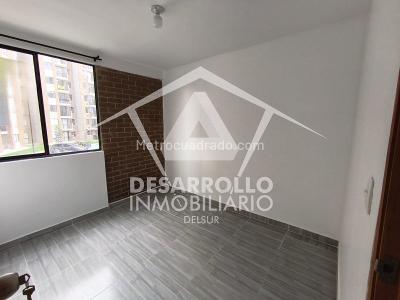 Apartamento de 2 alcobas en arriendo en Cuatro Esquinas, Rionegro, 49 m² · foto 4 de 6
