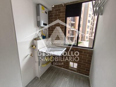Apartamento de 2 alcobas en arriendo en Cuatro Esquinas, Rionegro, 49 m² · foto 5 de 6
