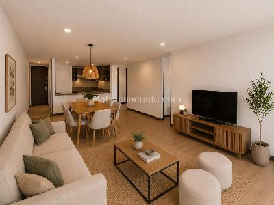 Apartamento de 3 alcobas en venta en Belmira Cedritos, Bogotá, 92 m² · foto 2 de 18
