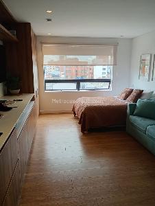 Apartaestudio en venta en El Recuerdo (Corferias), Bogotá, 26 m² · foto 3 de 20