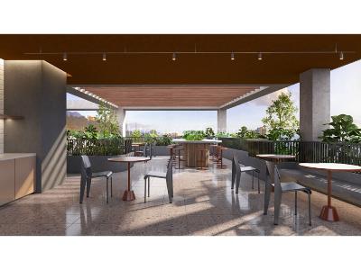 Apartamento de 1 alcoba en venta en La Aguacatala, Medellín, 81 m² · foto 1 de 11