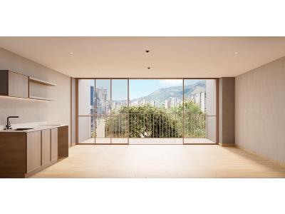 Apartamento de 1 alcoba en venta en La Aguacatala, Medellín, 81 m² · foto 4 de 11