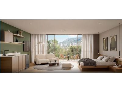 Apartamento de 1 alcoba en venta en La Aguacatala, Medellín, 81 m² · foto 5 de 11