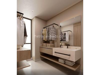 Apartamento de 1 alcoba en venta en La Aguacatala, Medellín, 81 m² · foto 6 de 11
