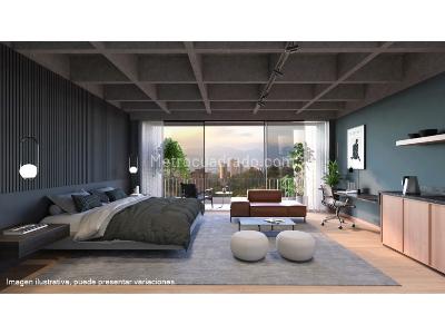 Apartamento de 1 alcoba en venta en La Aguacatala, Medellín, 81 m² · foto 8 de 11