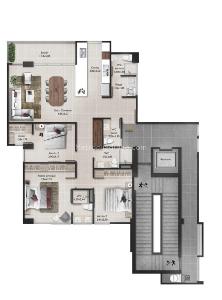 Apartamento de 3 alcobas en venta en Santa Teresita, Cali, 108 m² · foto 13 de 14