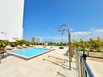 Apartaestudio en venta en Zona Residencial Crespo, Cartagena, 43 m² · foto 12 de 14