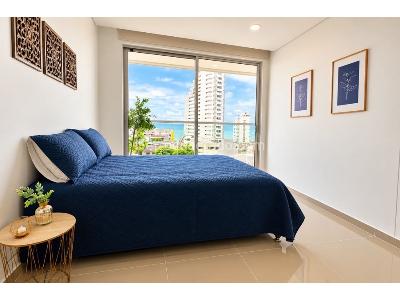 Apartamento de 2 alcobas en venta en Zona Residencial Marbella, Cartagena, 89 m² · foto 6 de 7