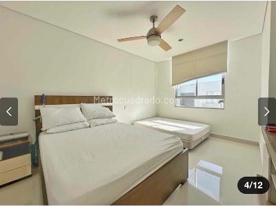 Apartamento de 2 alcobas en venta en Zona Norte Burano Serena Del Mar, Cartagena, 87 m² · foto 3 de 7