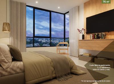 Apartamento de 2 alcobas en venta en Tejares, Cali, 76 m² · foto 4 de 4
