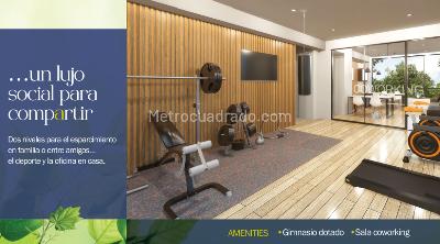 Apartamento de 2 alcobas en venta en Santa Rita, Cali, 102 m² · foto 3 de 6