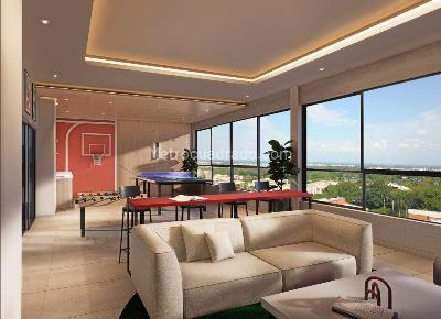 Apartaestudio en venta en Pance, Cali, 26 m² · foto 8 de 9
