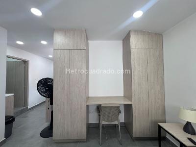 Apartamento de 1 alcoba en arriendo en Los Alpes, Medellín, 40 m² · foto 4 de 8