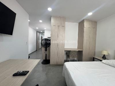 Apartamento de 1 alcoba en arriendo en Los Alpes, Medellín, 40 m² · foto 6 de 8