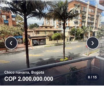 Apartamento de 3 alcobas en venta en Chico Navarra, Bogotá, 235 m² · foto 12 de 12