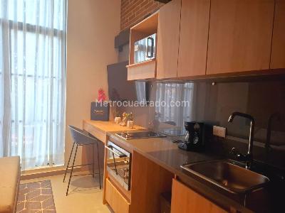 Apartamento de 1 alcoba en venta en El Polo, Bogotá, 33 m² · foto 3 de 20