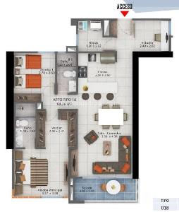 Apartamento de 2 alcobas en venta en Altos De Ciudad Jardin, Cali, 94 m² · foto 17 de 17