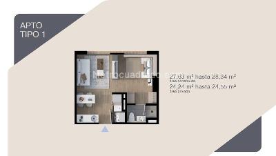Apartaestudio en venta en El Real, Bogotá, 25 m² · foto 8 de 8