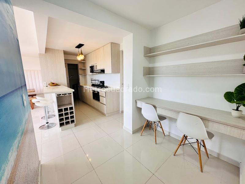 Apartamento amoblado de 3 habitaciones en San Antonio de Pereira - 6