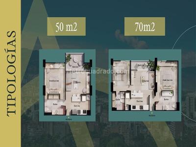 Apartamento de 1 alcoba en venta en La Doctora, Sabaneta, 50 m² · foto 3 de 8