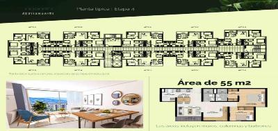 Apartamento de 2 alcobas en venta en Maria Auxiliadora, Sabaneta, 55 m² · foto 7 de 8