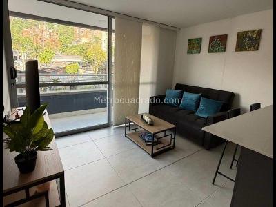 Apartamento de 1 alcoba en arriendo en El Poblado, Medellín, 50 m² · foto 2 de 13