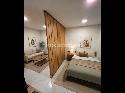 Apartaestudio en venta en Laureles, Medellín, 35 m² · foto 3 de 4
