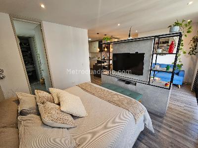 Apartaestudio en arriendo en El Poblado, Medellín, 56 m² · foto 6 de 10
